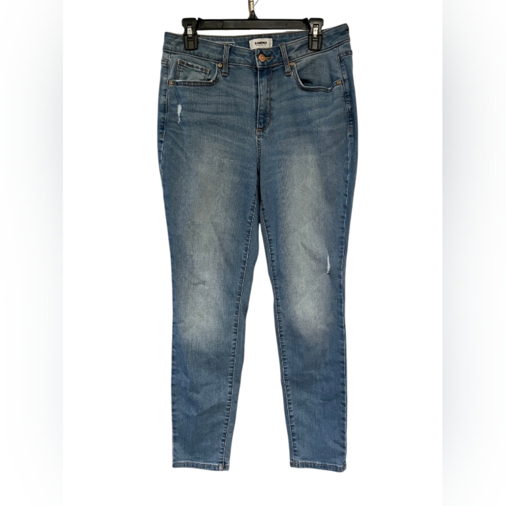 Sonoma Curvy Skinny distressed jeans sz 10
